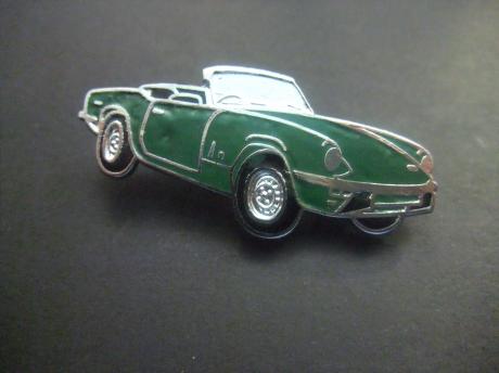 Triumph Spitfire 1500 1974 -1981,Amerikaanse uitvoering met de 'Bumperstops groen model